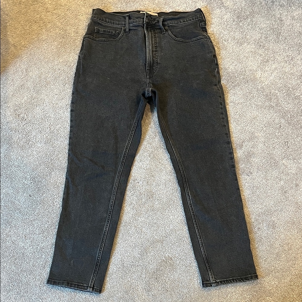 Everlane Womens Dark Gray/washed black Cheeky Jean